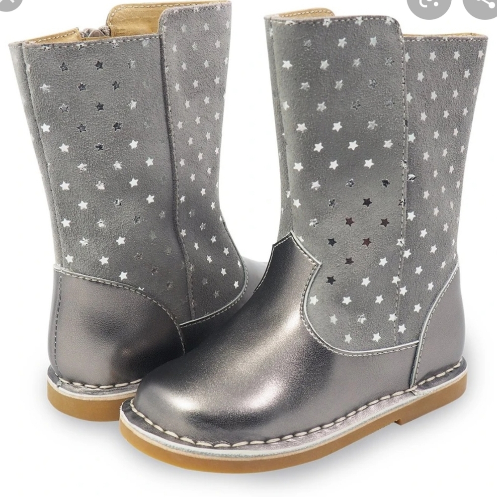 LIVIE & LUCA //  METALLIC "DUSK" VEGA BOOTS